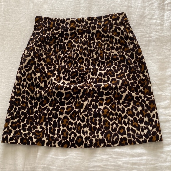 J.Crew Leopard Skirt - Picture 3 of 4